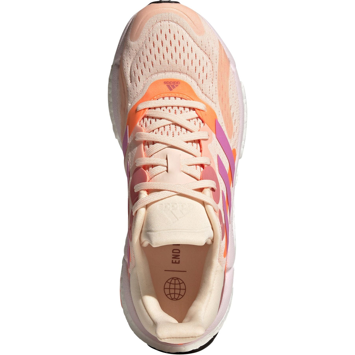 Women's Solar Boost 4 Road Running Shoes - Orange