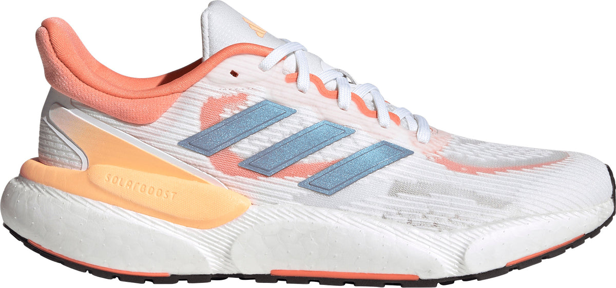 Women's Solar Boost 5 Road Running Shoes - White