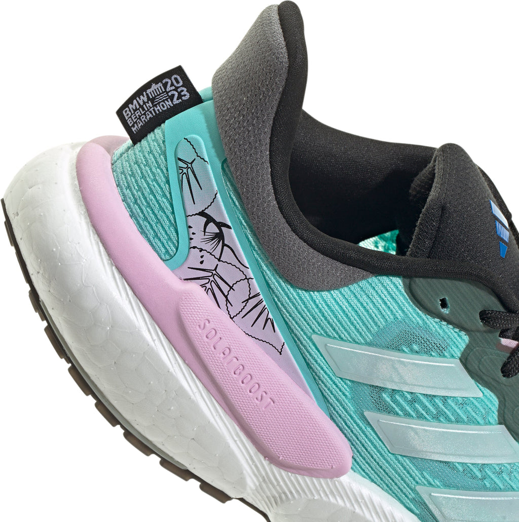 Women's Solar Boost 5 Road Running Shoes - Blue
