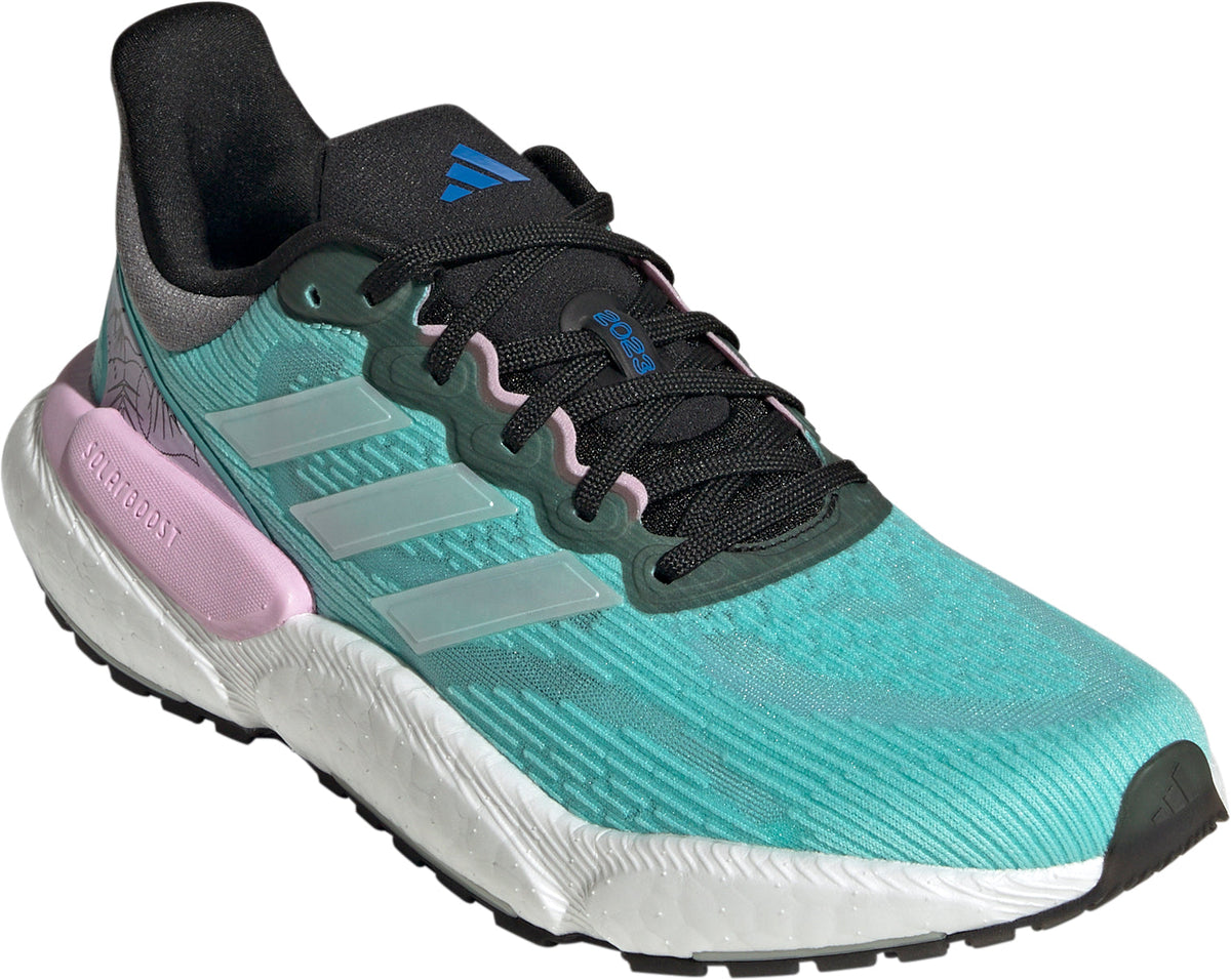 Women's Solar Boost 5 Road Running Shoes - Blue