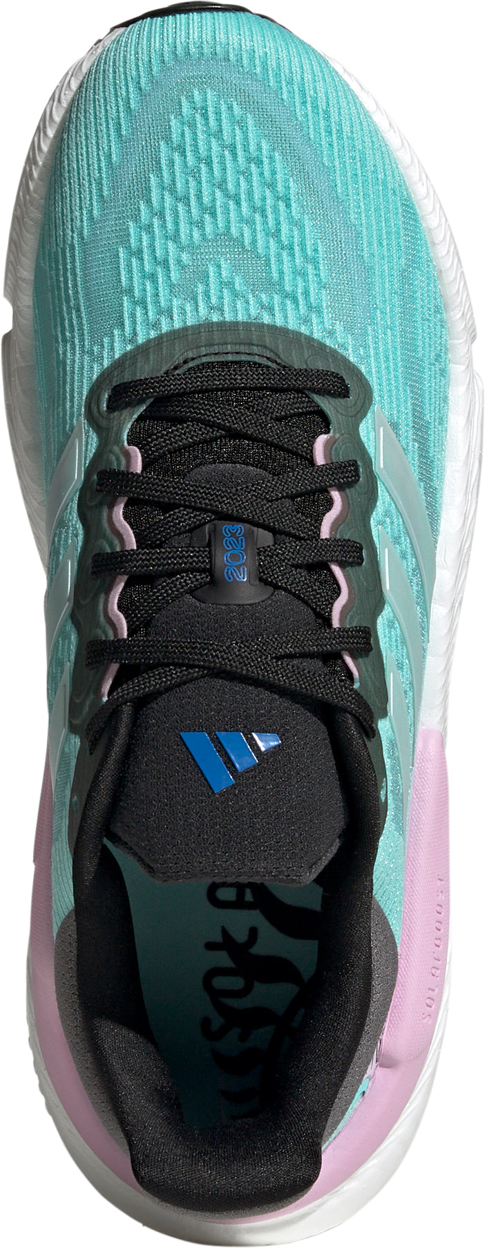 Women's Solar Boost 5 Road Running Shoes - Blue