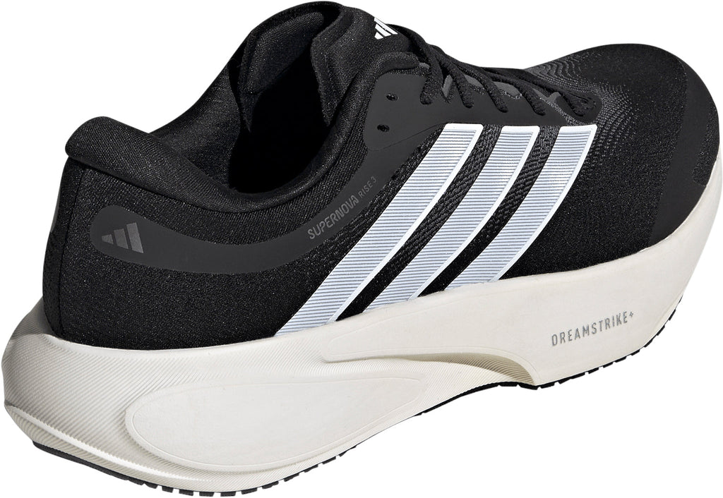 Men's Supernova Rise 3 Wide Fit Road Running Shoes - Black