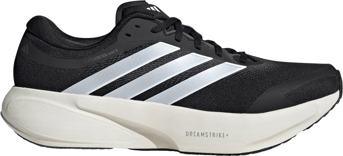 Men's Supernova Rise 3 Wide Fit Road Running Shoes - Black