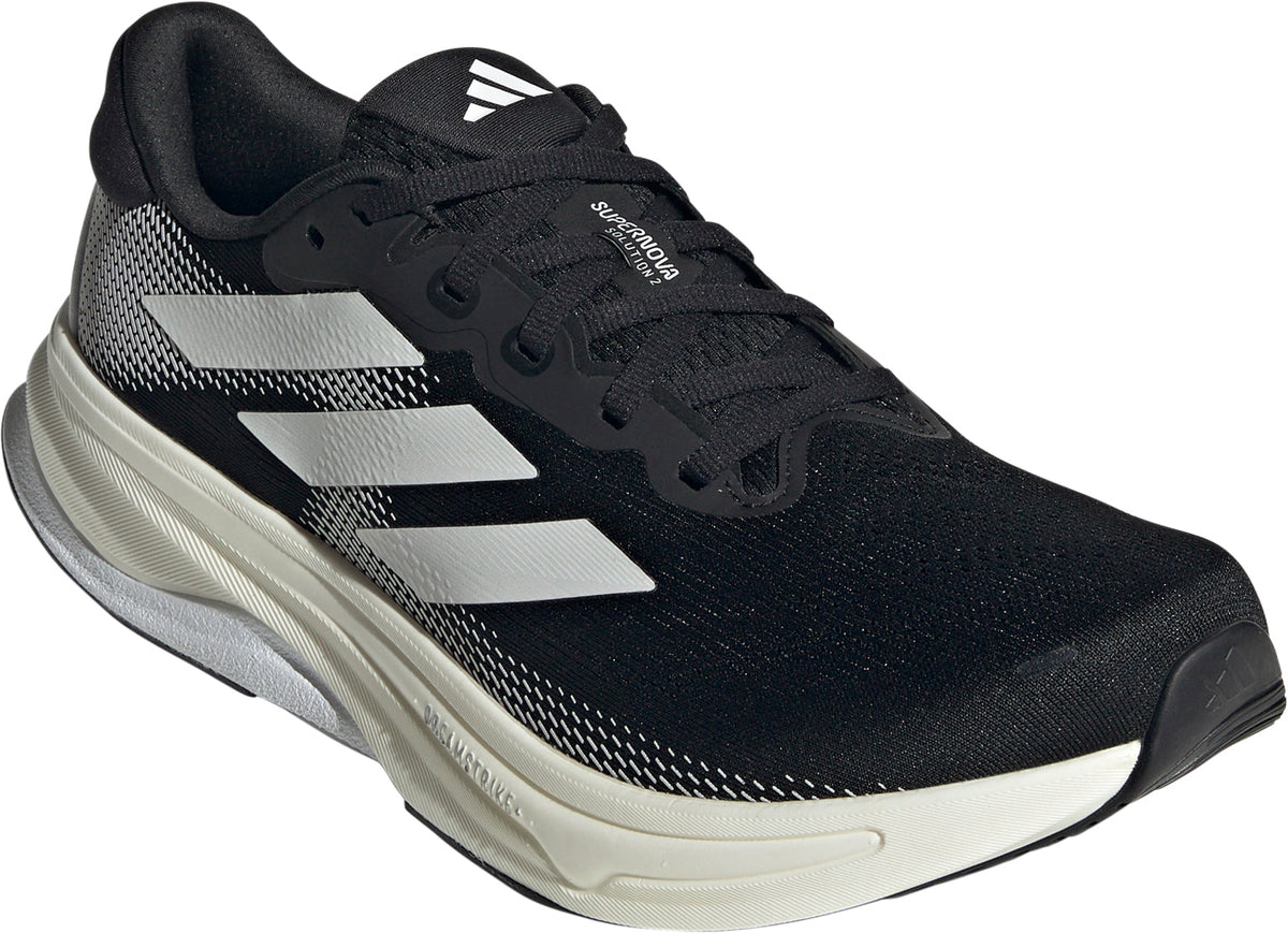 Men's Supernova Solution 2 Road Running Shoes - Black