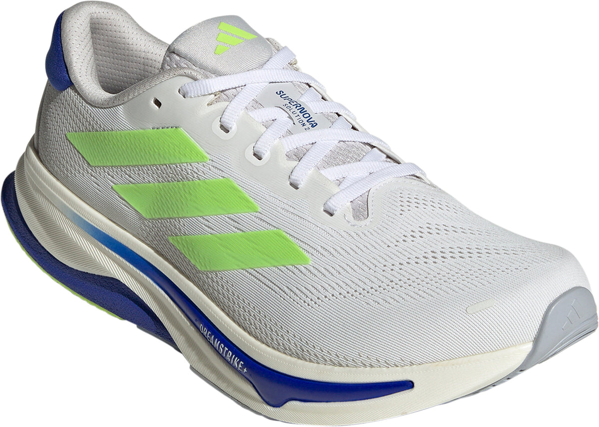 Men's Supernova Solution 2 Road Running Shoes - White