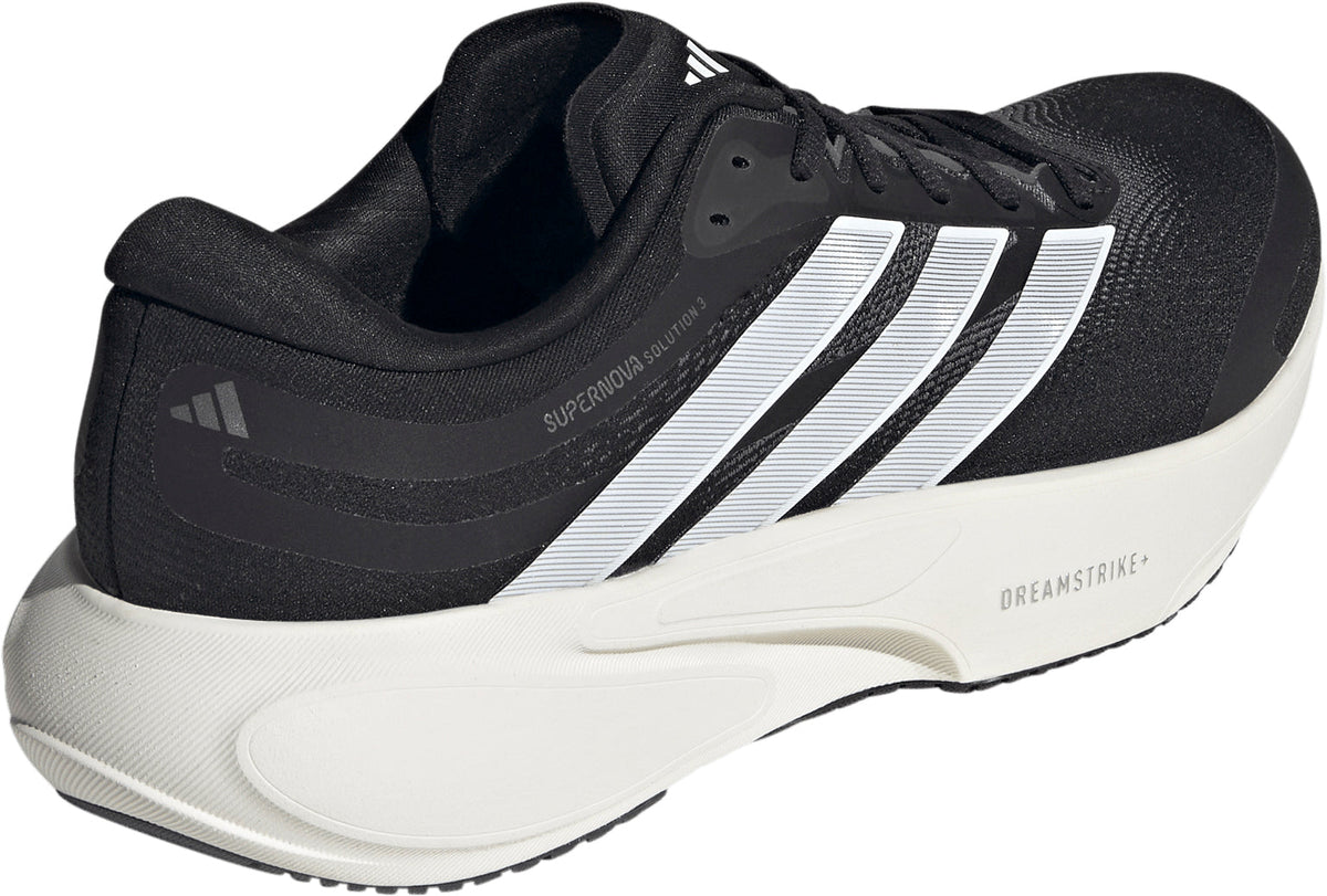 Men's Supernova Solution 3 Road Running Shoes - Black