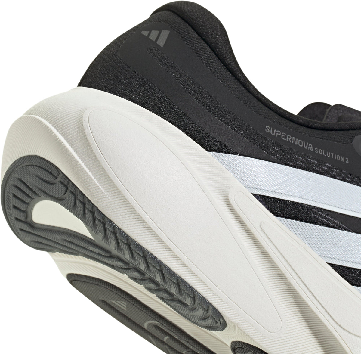 Men's Supernova Solution 3 Road Running Shoes - Black