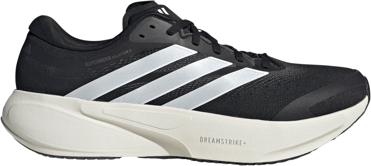 Men's Supernova Solution 3 Road Running Shoes - Black