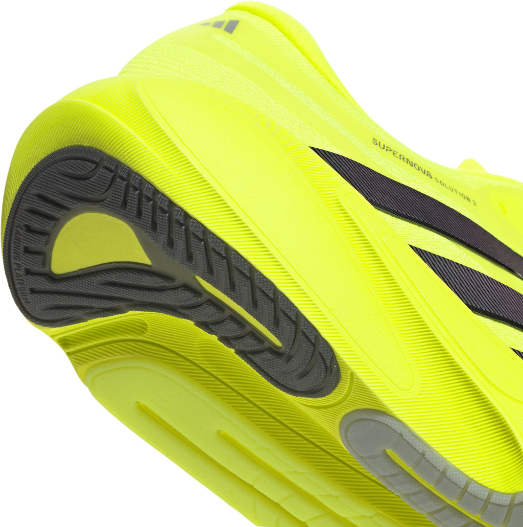 Men's Supernova Solution 3 Road Running Shoes - Yellow