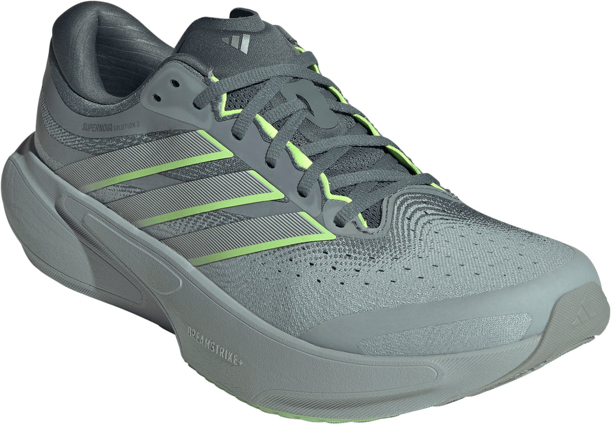 Men's Supernova Solution 3 Road Running Shoes - Green