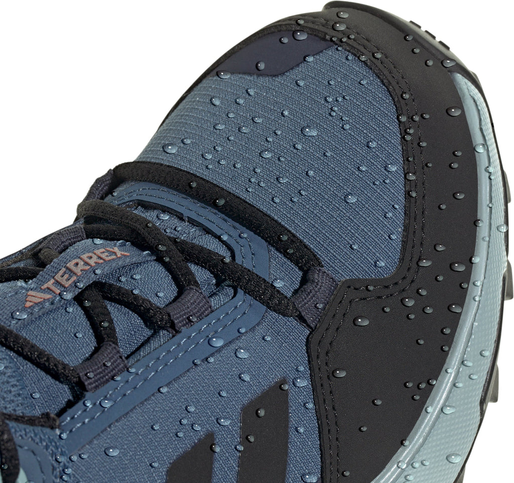 Junior Terrex AX4R Mid RAIN.RDY Walking Boots - Blue