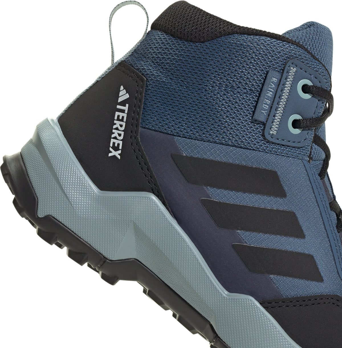 Junior Terrex AX4R Mid RAIN.RDY Walking Boots - Blue