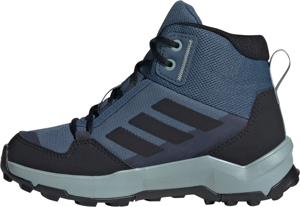 Junior Terrex AX4R Mid RAIN.RDY Walking Boots - Blue