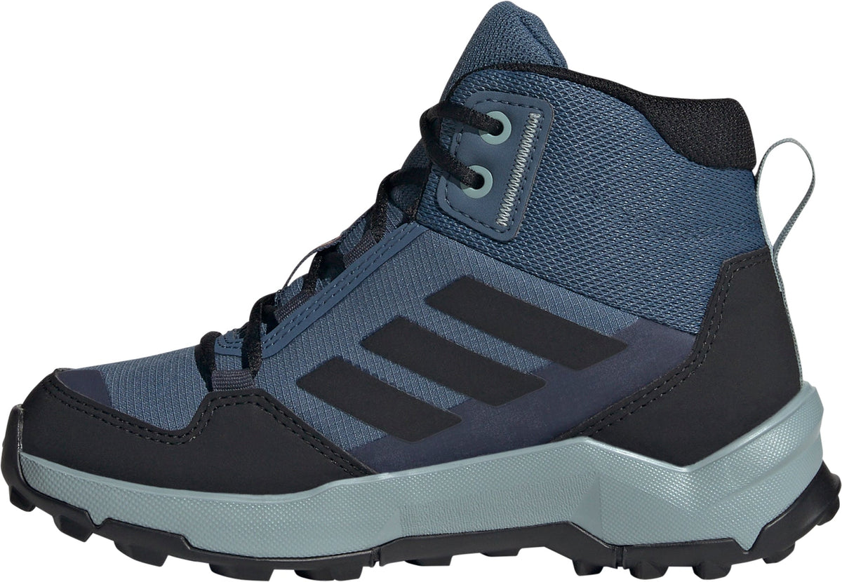 Junior Terrex AX4R Mid RAIN.RDY Walking Boots - Blue