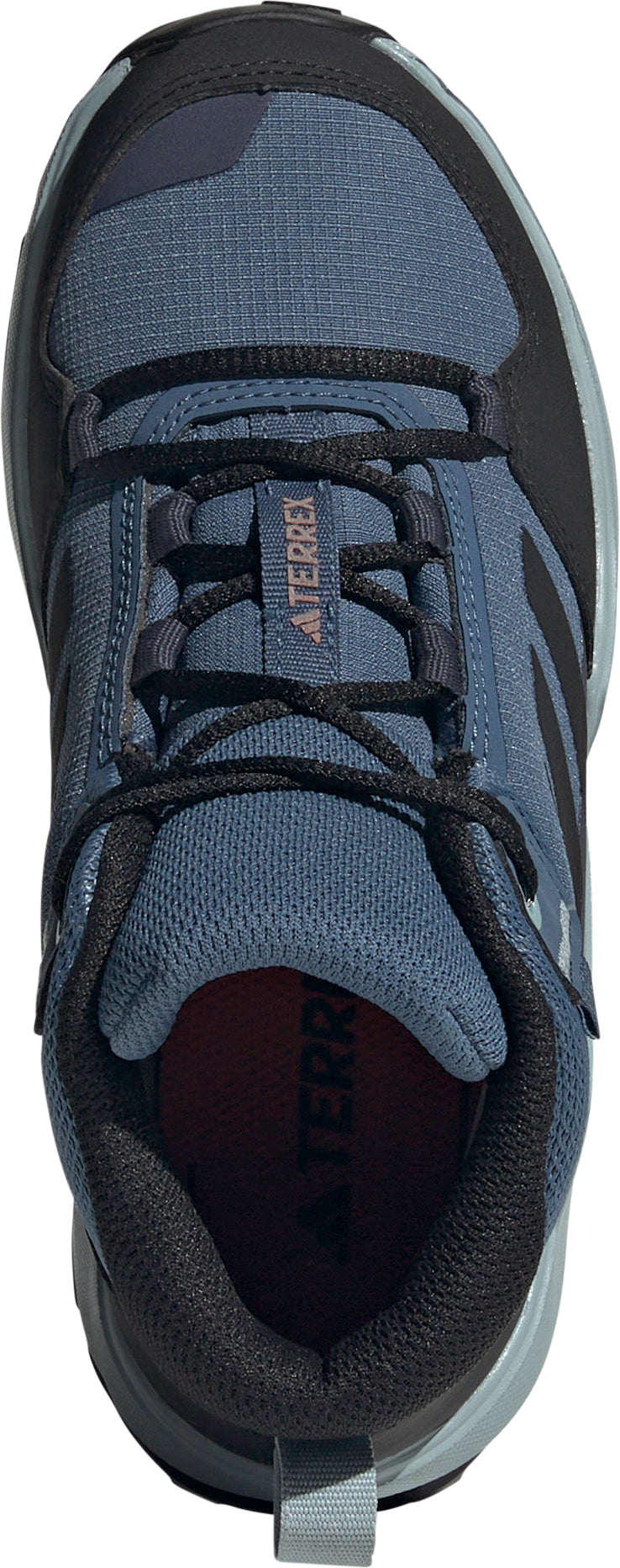 Junior Terrex AX4R Mid RAIN.RDY Walking Boots - Blue