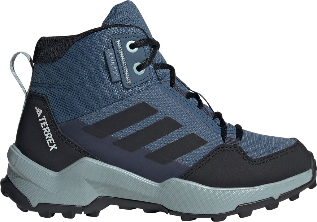 Junior Terrex AX4R Mid RAIN.RDY Walking Boots - Blue