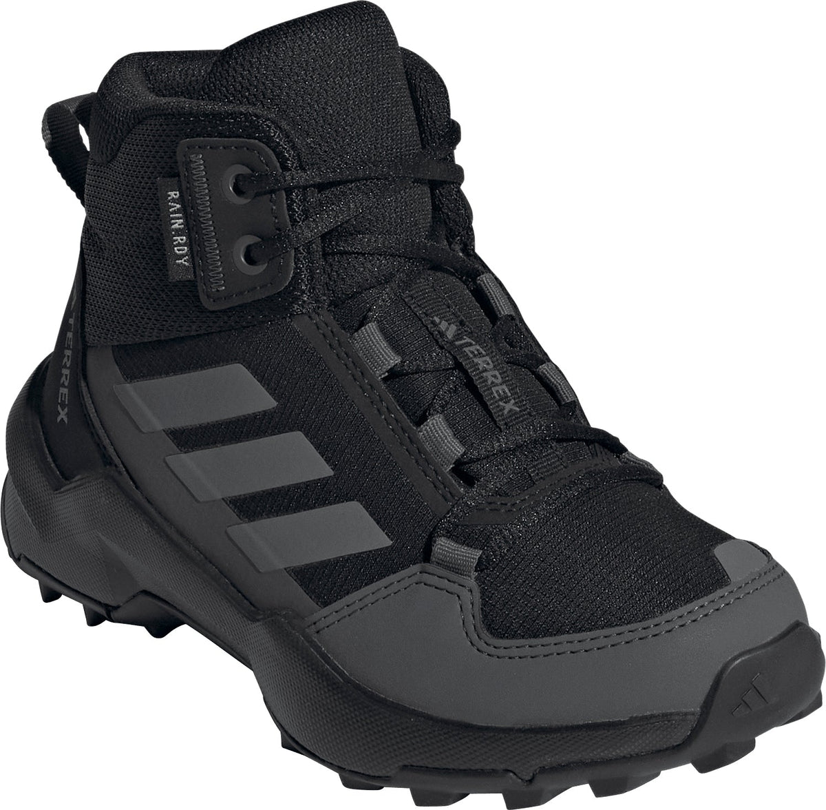 Junior Terrex AX4R Mid RAIN.RDY Walking Boots - Black