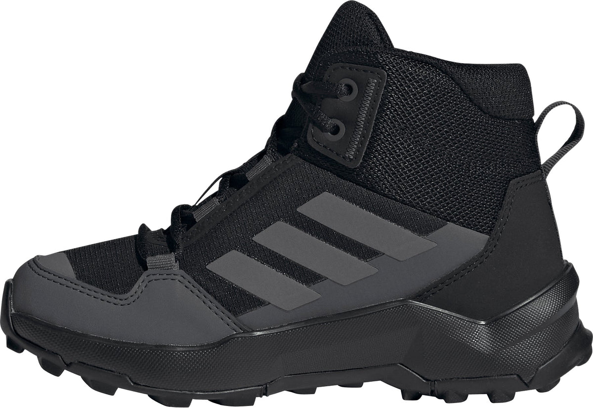 Junior Terrex AX4R Mid RAIN.RDY Walking Boots - Black