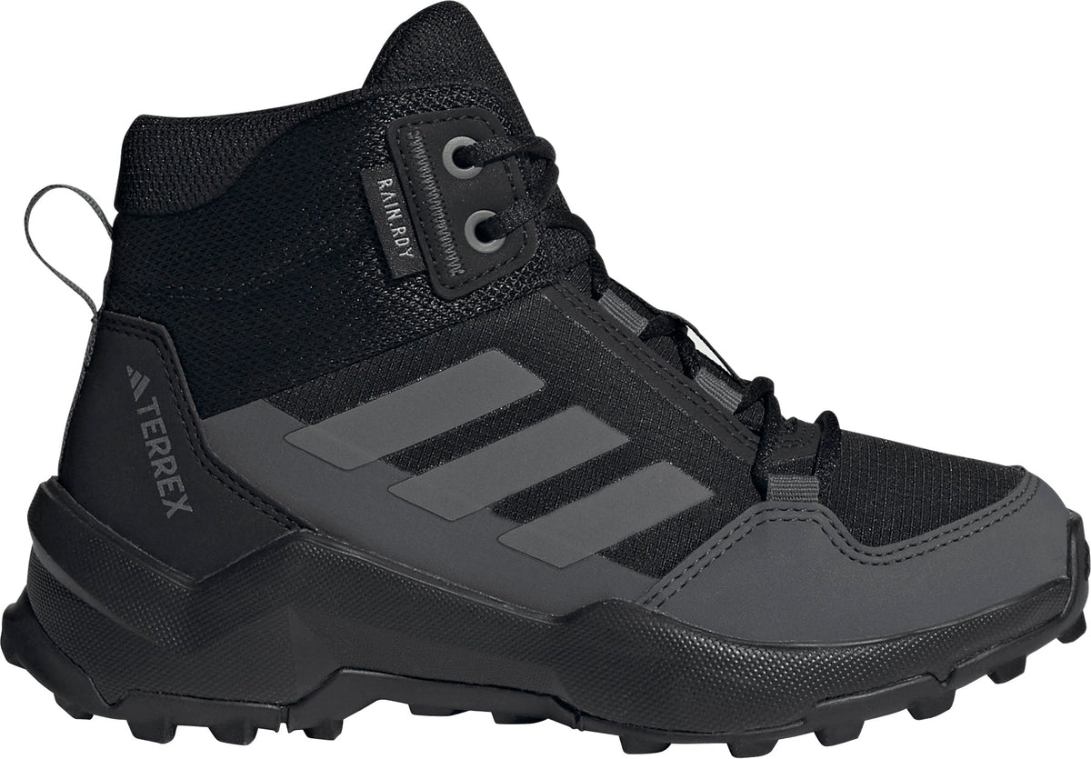 Junior Terrex AX4R Mid RAIN.RDY Walking Boots - Black