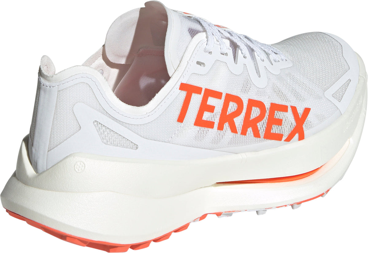 Men's Terrex Agravic Speed Ultra Trail Running Shoes - White