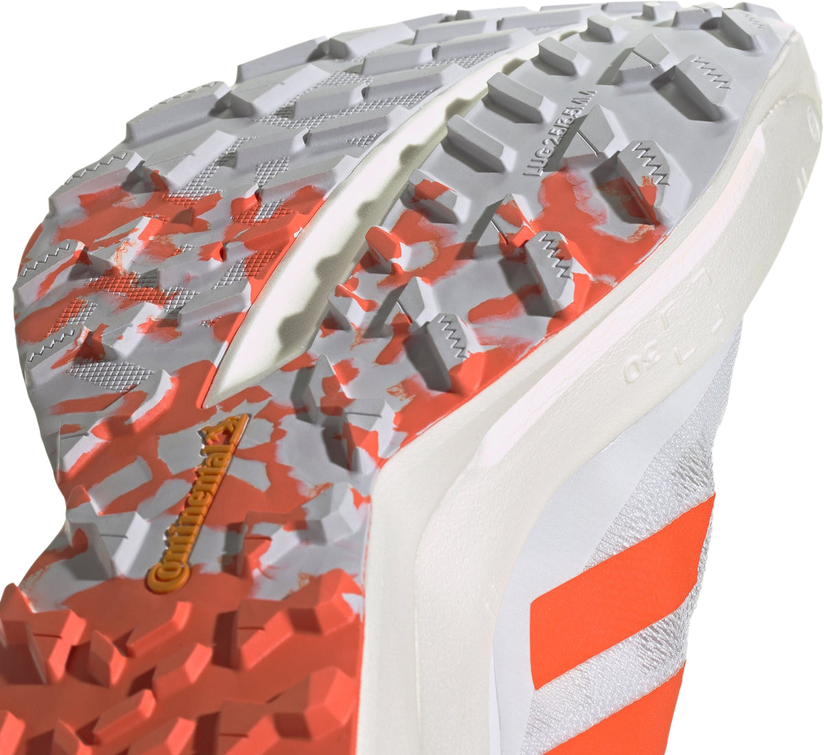 Men's Terrex Agravic Speed Ultra Trail Running Shoes - White