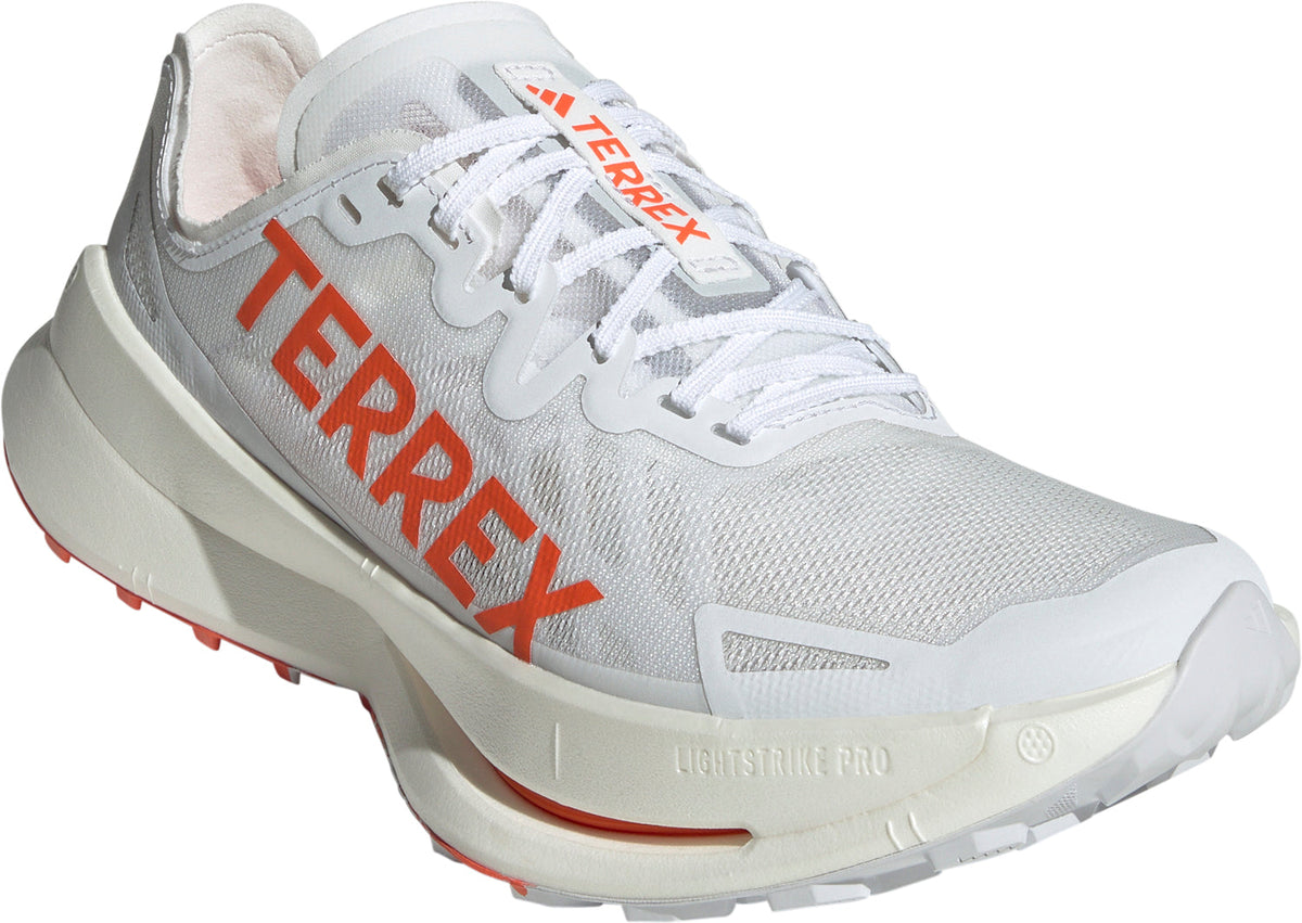 Men's Terrex Agravic Speed Ultra Trail Running Shoes - White
