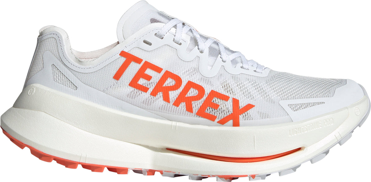 Men's Terrex Agravic Speed Ultra Trail Running Shoes - White