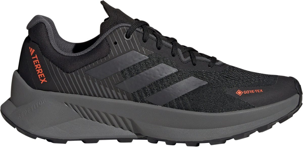 Men's Terrex Soulstride Flow GORE-TEX Trail Running Shoes - Black