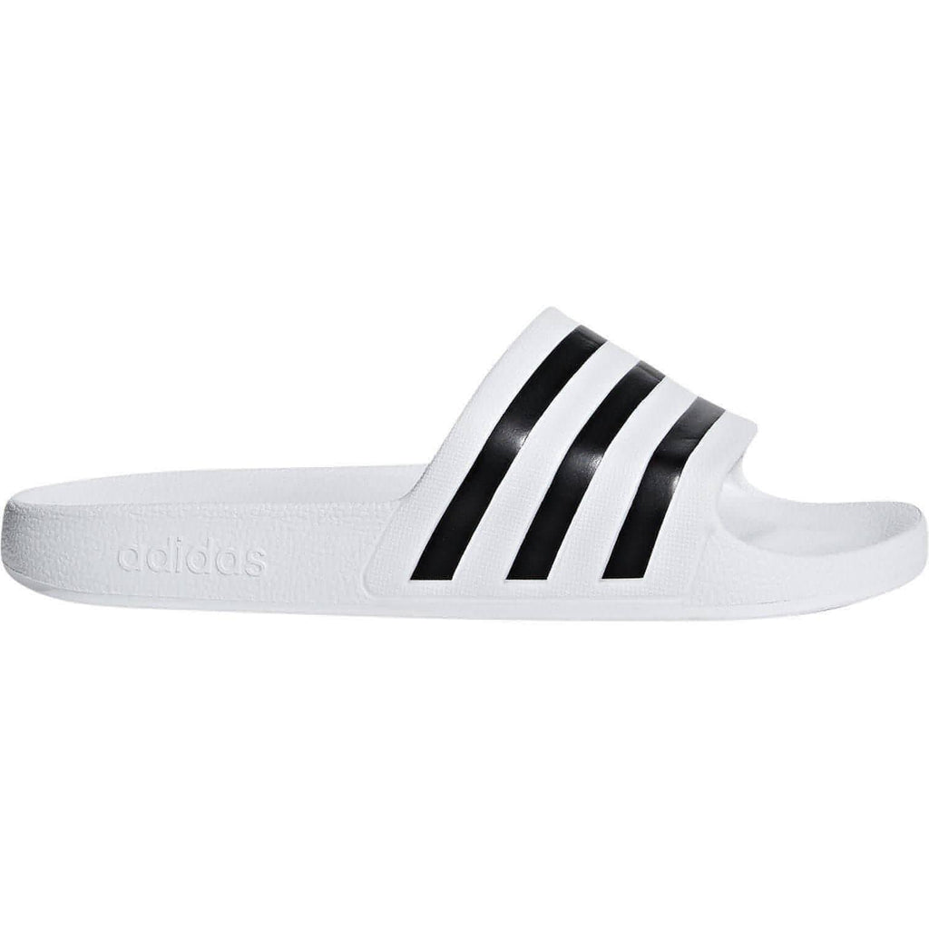 Adilette Aqua Slides - White