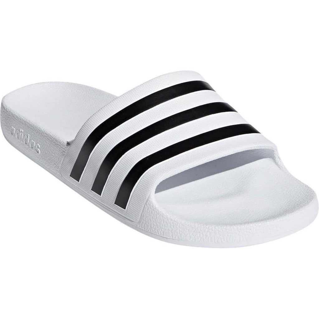 Adilette Aqua Slides - White