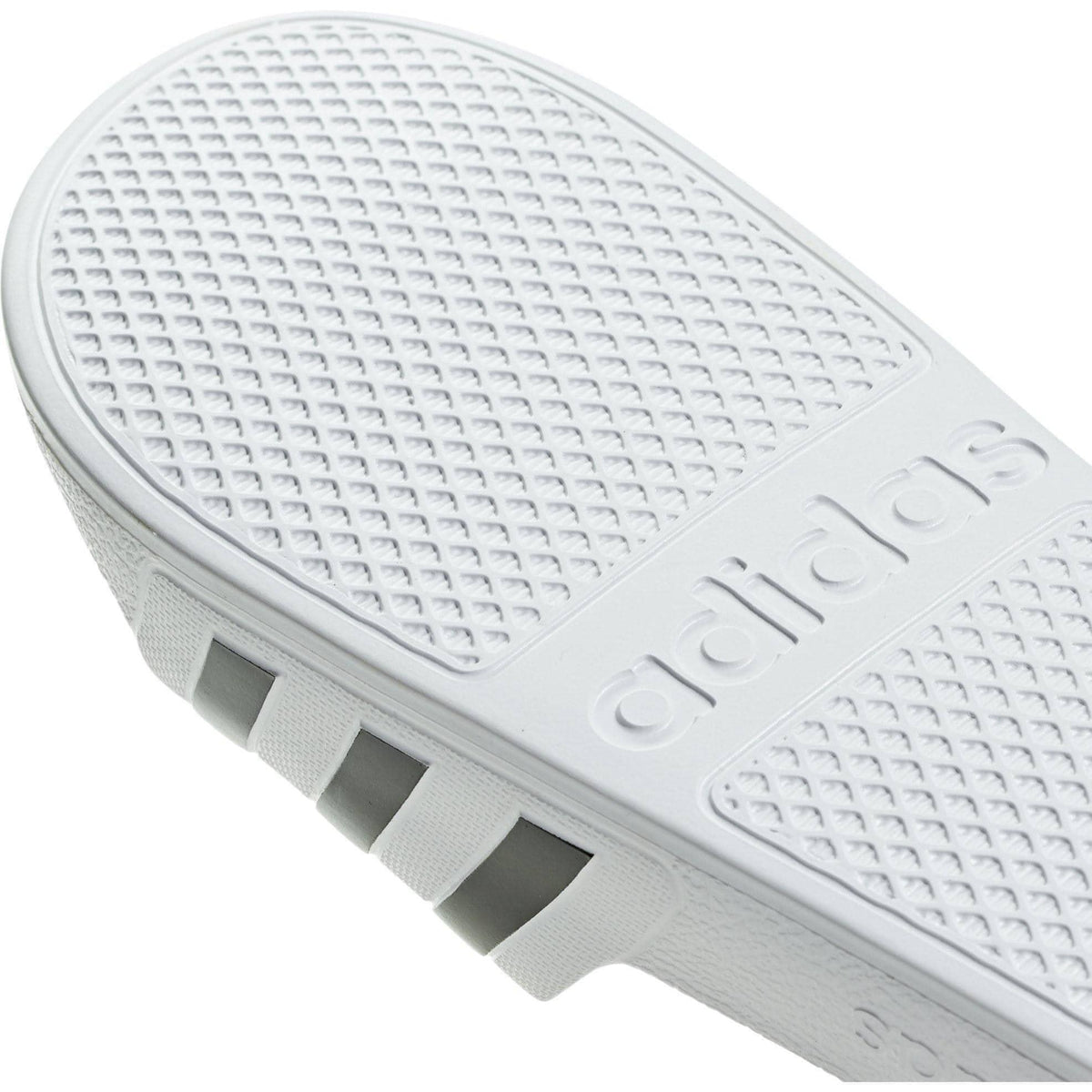 Adilette Aqua Slides - White