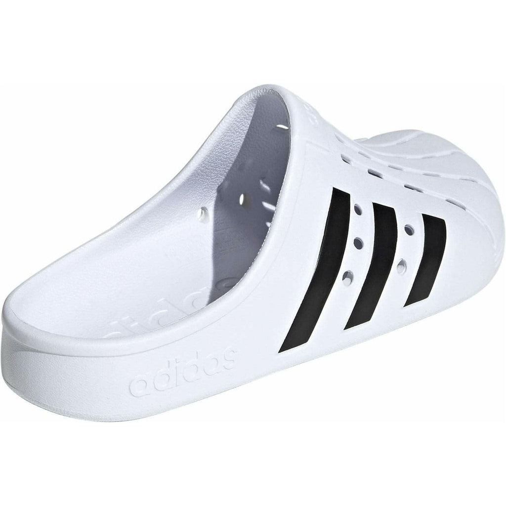 Adilette Clog Slides - White