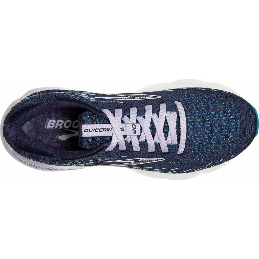 Women's Glycerin GTS 20 Road Running Shoes - Blue