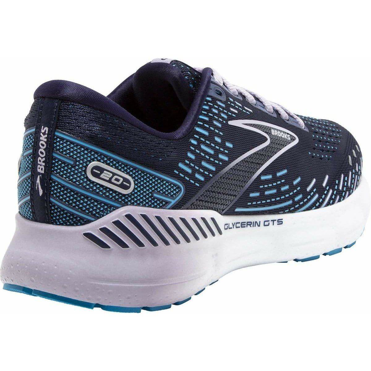 Women's Glycerin GTS 20 Road Running Shoes - Blue