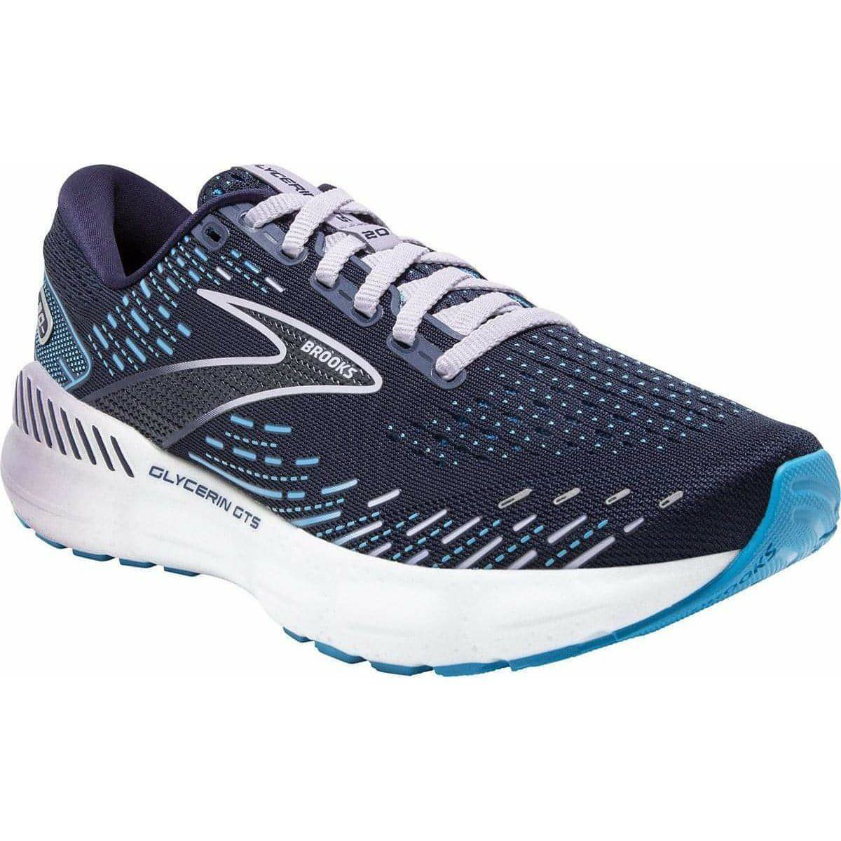 Women's Glycerin GTS 20 Road Running Shoes - Blue