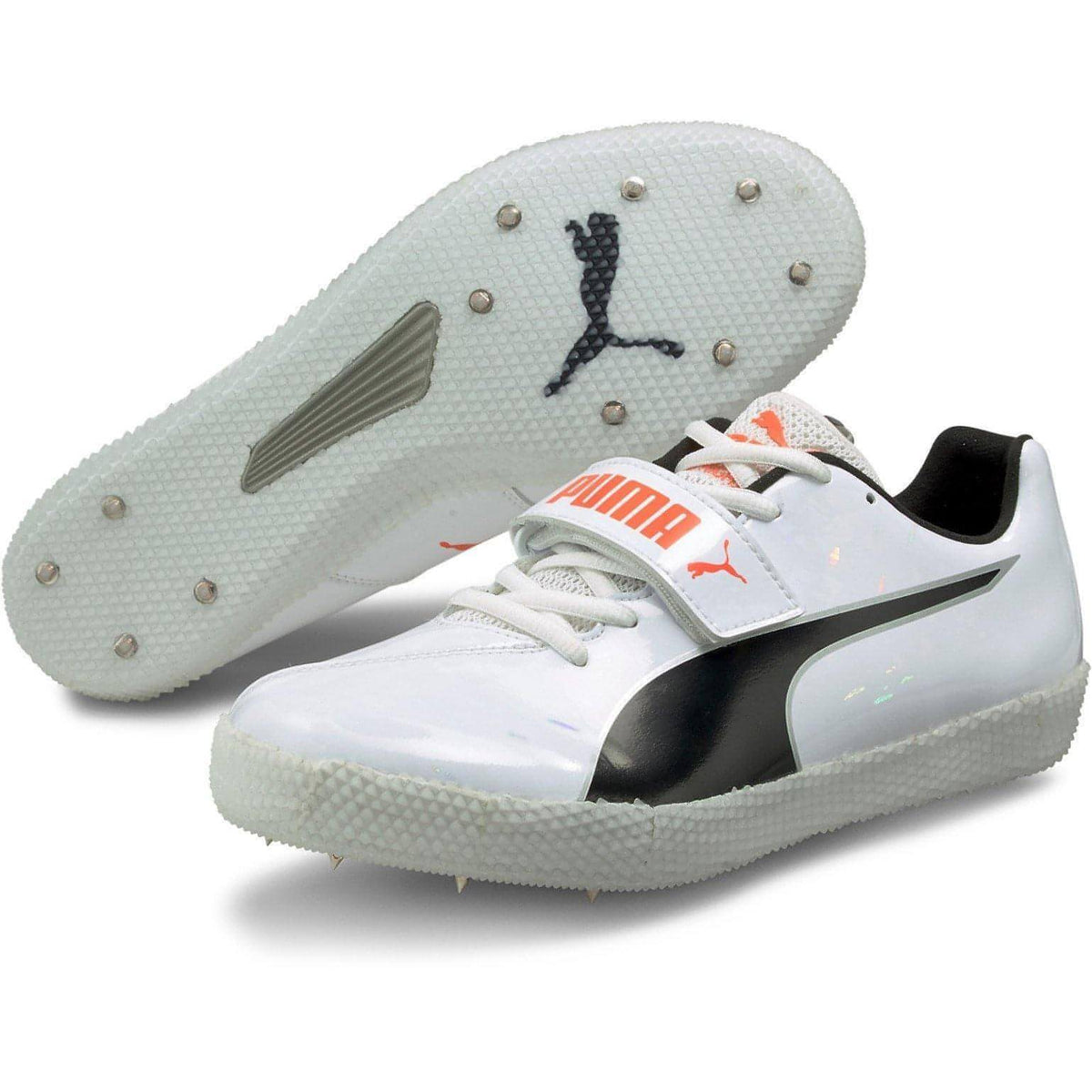 evoSpeed High Jump 6 Field Event Spikes - White