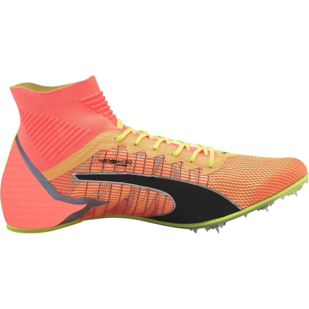 evoSPEED Tokyo Future Mid Running Spikes - Yellow