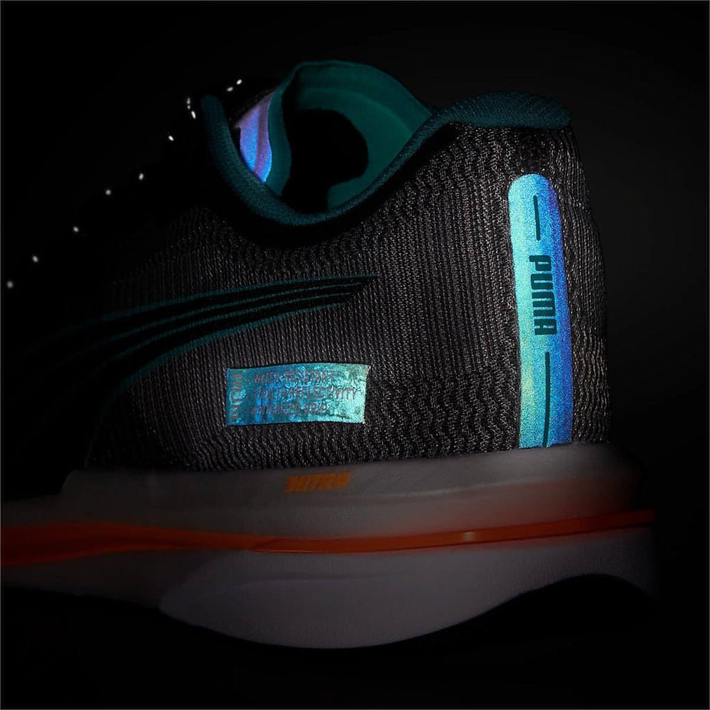 Men's Velocity Nitro WTR Road Running Shoes - Black
