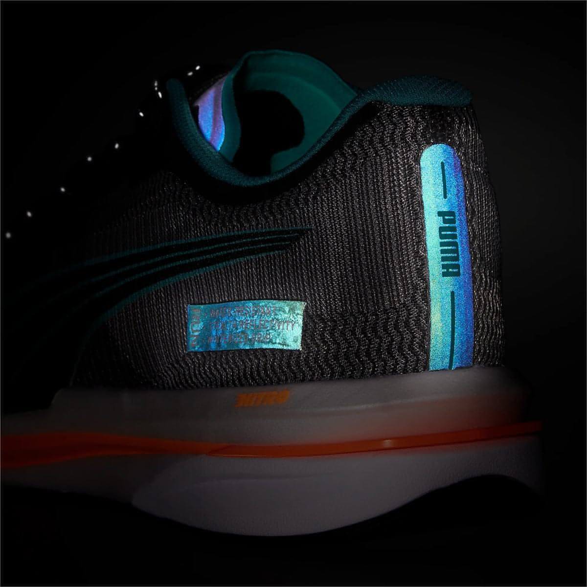 Men's Velocity Nitro WTR Road Running Shoes - Black